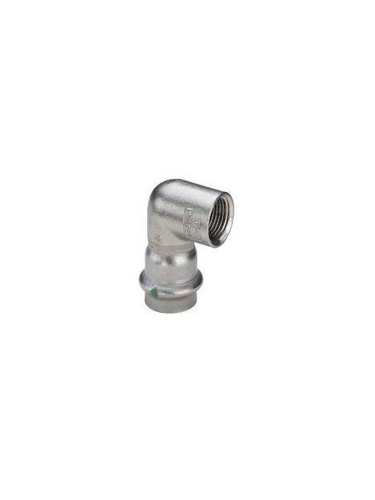 Viega Sanpress Inox transition angle 90° socket/socket 15 mm x 1/2" stainless steel