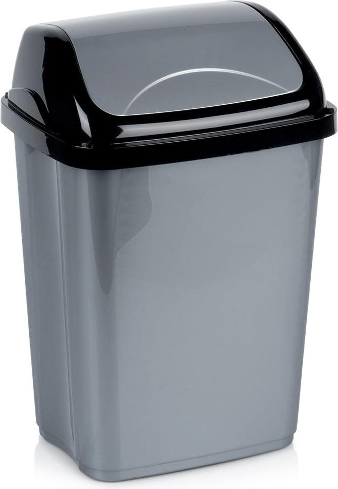 Orion Prullenbak Grijs 10 liter