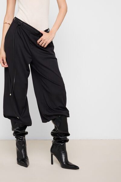 Calzedonia Kalhoty Comfy Flex First Class Žena Černá Velikost L