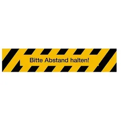 Anti-Rutschbelag Bitte Abstand halten