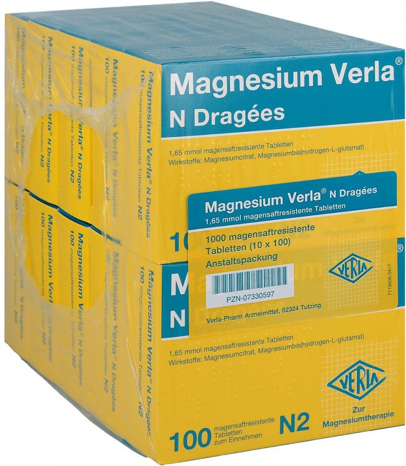Magnesium Verla N Dragees