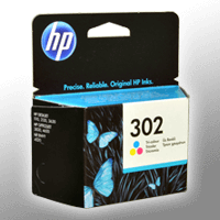 HP Tinte F6U65AE 302 CMY