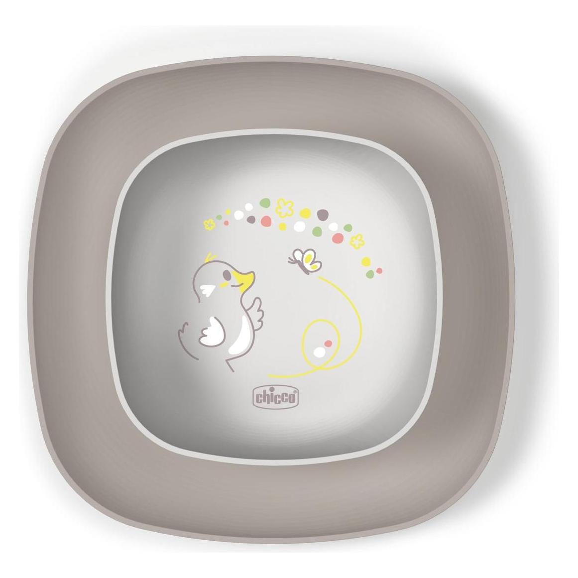 Chicco 2er-Set Teller grau 12m+ (57317885)