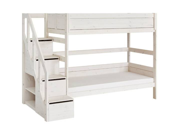 Etagenbett mit Treppe 90x200cm