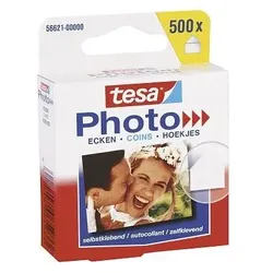 TESA 56621 Fotoecke 500 Stück(e) Weiß