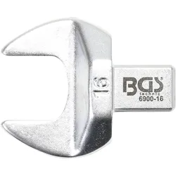 BGS Einsteck-Maulschlüssel 16 mm Aufnahme 9 x 12 mm - 6900-16