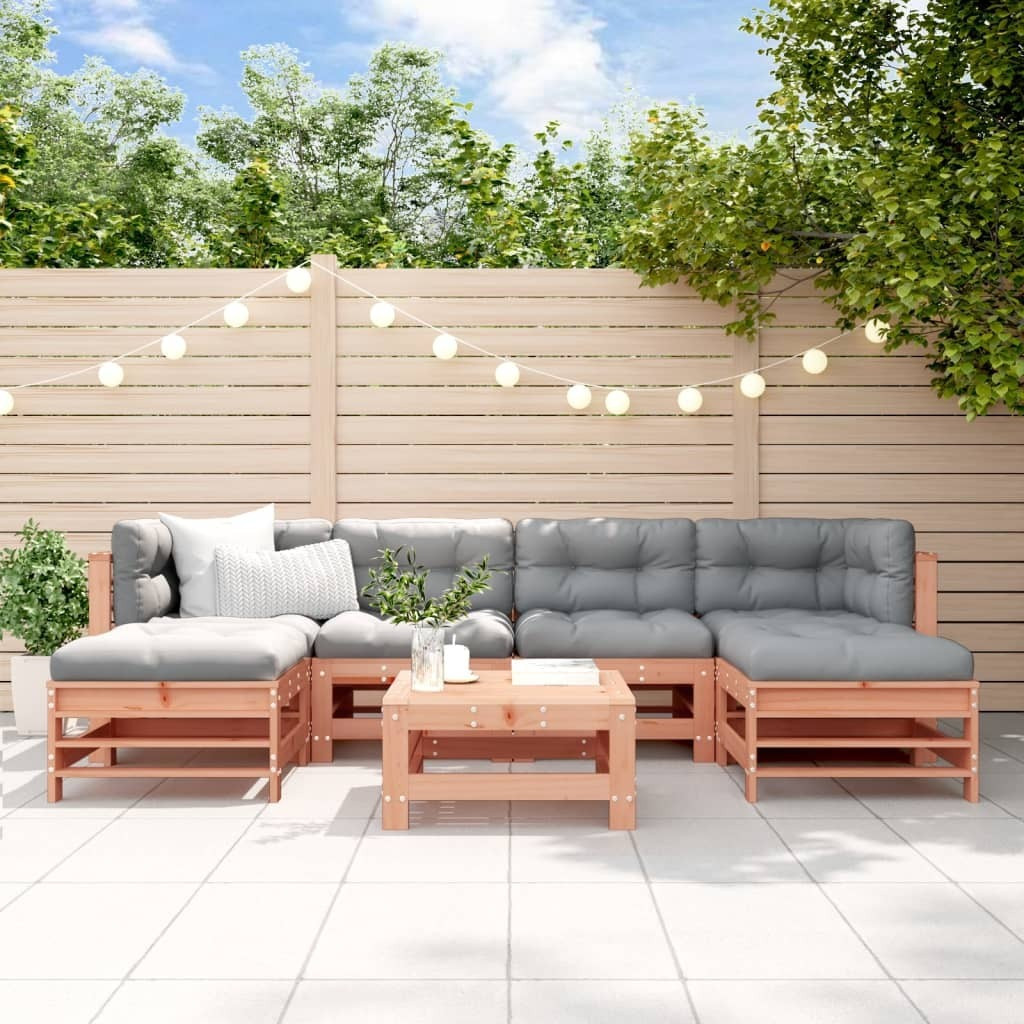 Prolenta Tuinloungeset, 7-delig, L-vormig