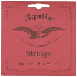 Aquila Corde Armoniche Ukulelen Strings - 86U - Red Series Konzert Set - Ukulele