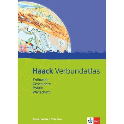 Haack Verbundatlas. Mit Arbeitsheft Kartenlesen. Sekundarstufe I. Ausgabe für Niedersachen und Bremen, Gebundene Ausgabe von , Klett Schulbuchverlag,