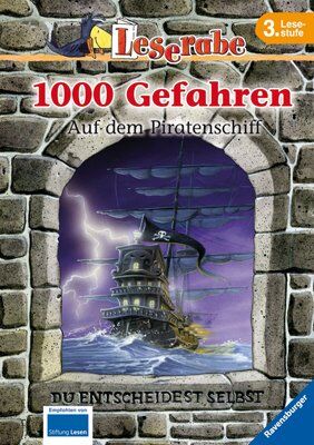Edward Packard - Leserabe - 1000 Gefahren: 1000 Gefahren - Auf dem Piratenschiff: Suche nach dem Piratenschatz / Das Grab der Mumie - Preis vom 13.10.2026 11:25:28 h