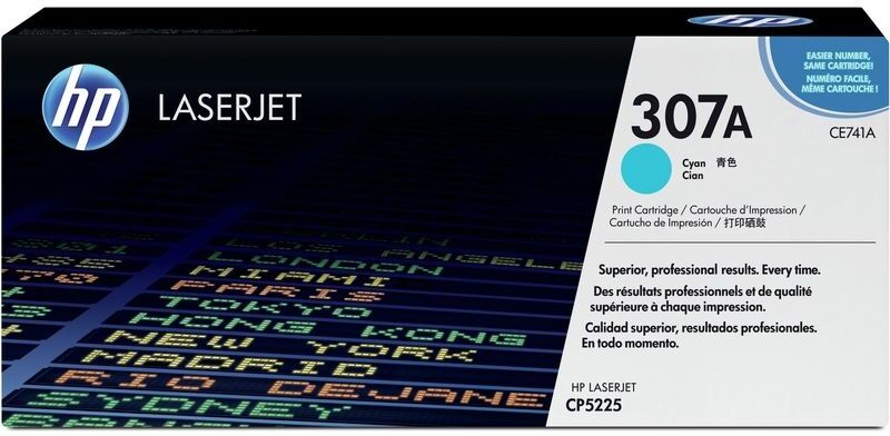HP 307A (CE741A) - Cyan - Toner Cyan