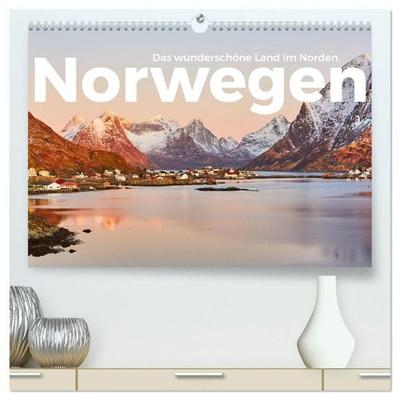 Norwegen - Das wunderschöne Land im Norden. (hochwertiger Premium Wandkalender 2027 DIN A2 quer), Kunstdruck in Hochglanz