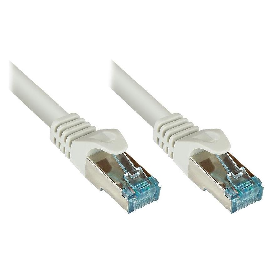 Good Connections RNS Patchkabel Cat.6A, mit Messprotokoll + Serien-Nr., S/FTP, PiMF, halogenfrei (LSZH), 500MHz, 10G (S/FTP, CAT6a, 3 m) (8064-H030)