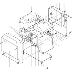 PROXXON 27040-01-05 Platte für Dickenhobel DH40