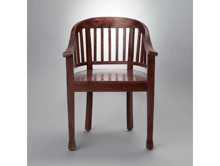 Stuhl HOPKINS 55 x 81 x 54cm Braun/Dunkelbraun