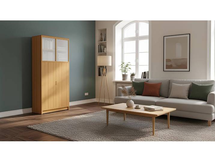 Highboard aus Erle nach Maß Erle Natur geölt