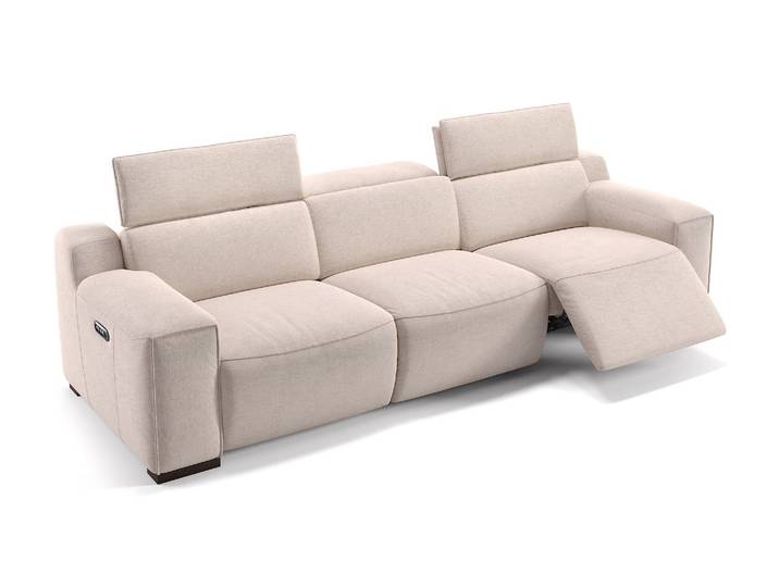 Stoff 3-Sitzer XXL LORETO Relax Sofa Couch