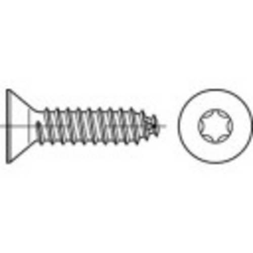 TOOLCRAFT 145336 Senkblechschrauben 4.2mm 38mm T-Profil DIN 7982 Stahl galvanisch verzinkt 500St.