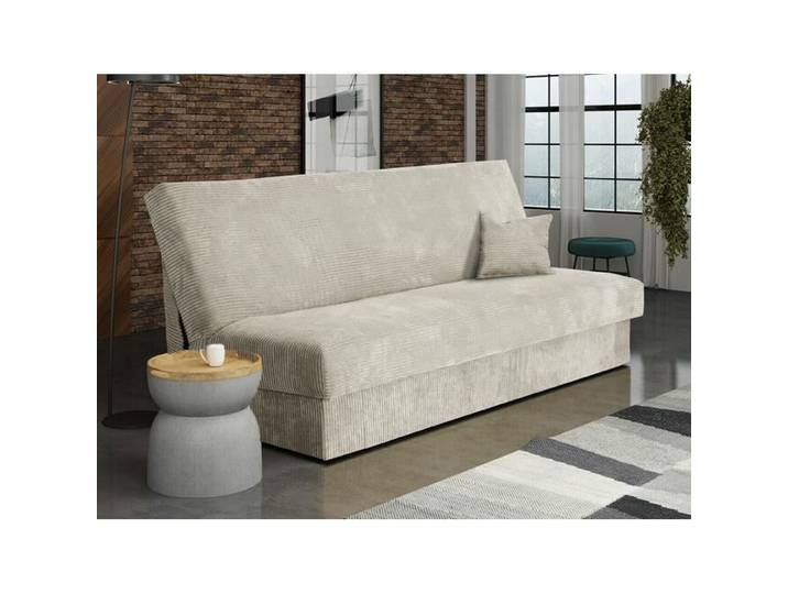 Canapé-lit Columbus 119 - Poso 100 - 175x80x80cm - Beige - Canapé
