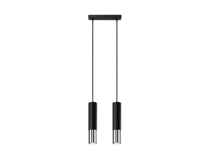 Design Pendellampe „Loopez“ - 2-flammig Silber Sollux Lighting