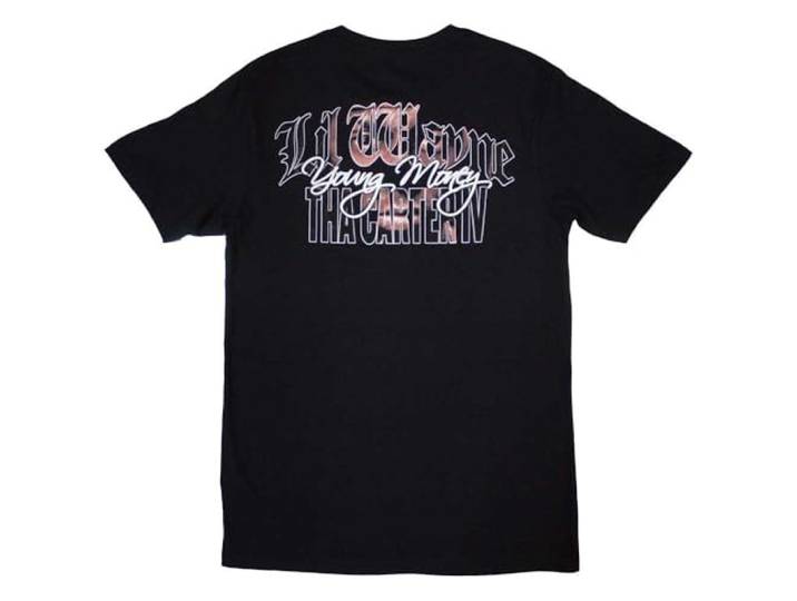 Lil Wayne Face Infill T Shirt M
