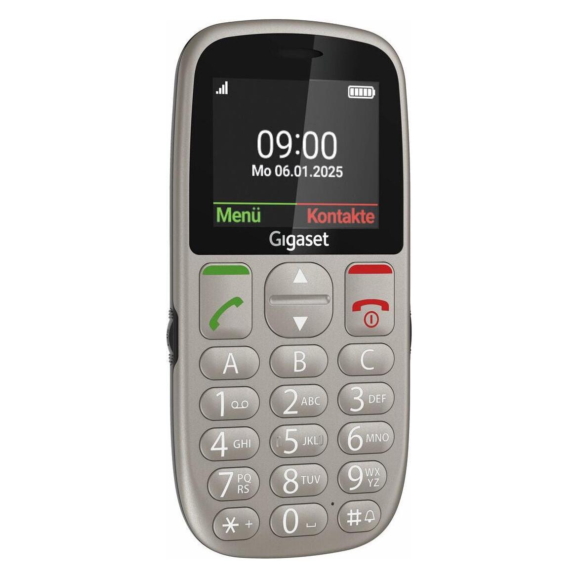 Gigaset GL395 silver (2.20", 0.30 Mpx) (S30853-H1230-R102)