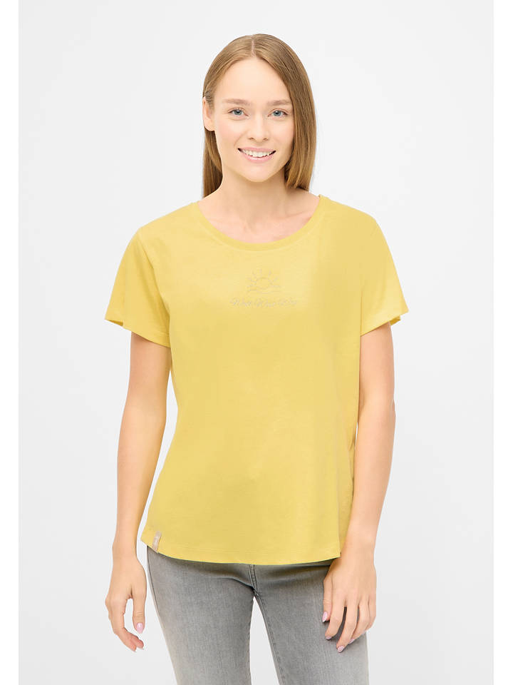 Derbe Shirt in Gelb - L