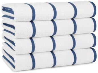 Arkwright Las Rayas 4-Piece Striped Beach Towel Set - 30x60