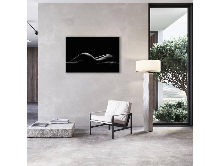 Alu-Dibond-Druck QUEENCE Sinnliche Aktfotografie , schwarz (farbe bild(er): grau), B:60cm H:40cm, Alu Dibond, Bilder, Alu-Dibond-Druck, Erotische Fotokunst in Galeriequalität inkl. Aufhängesystem