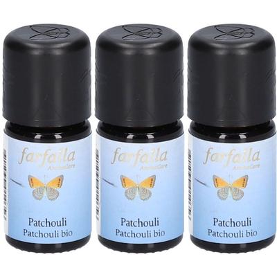 Farfalla Patchouli Äth/Öl Bio Grand Cru 5 ml x3 3x5 Ätherisches Öl