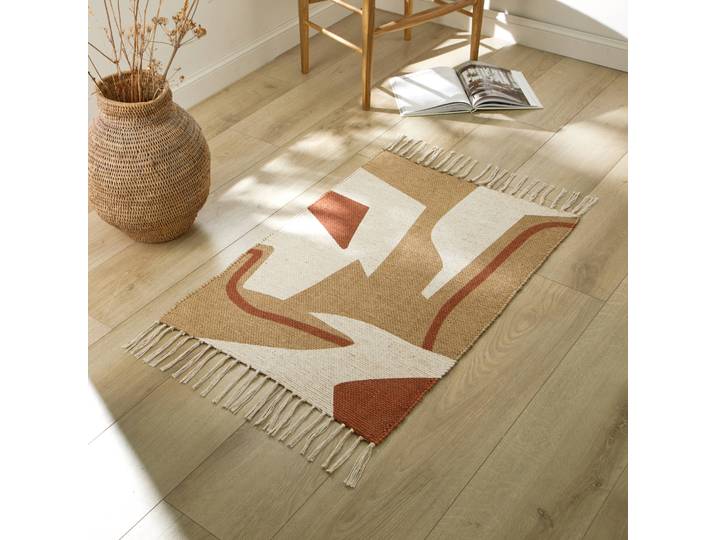 Tapis rectangulaire impression graphique - Blancheporte