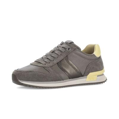 Sneaker GABOR "Sneaker low", Damen, Gr. 36, grau, Schuhe Sneaker