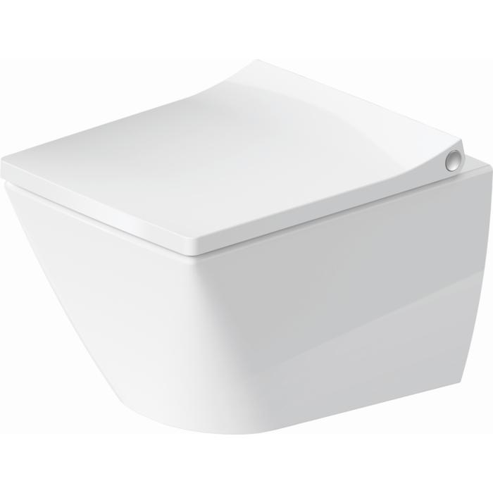 Duravit Design Classics Wand WC Viu Compact 2573090000 37x48cm, 4,5 l, Rimless, Weiß Hochglanz