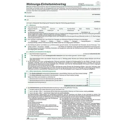 RNK-Verlag 599/10 Mietverträge für Wohnungen