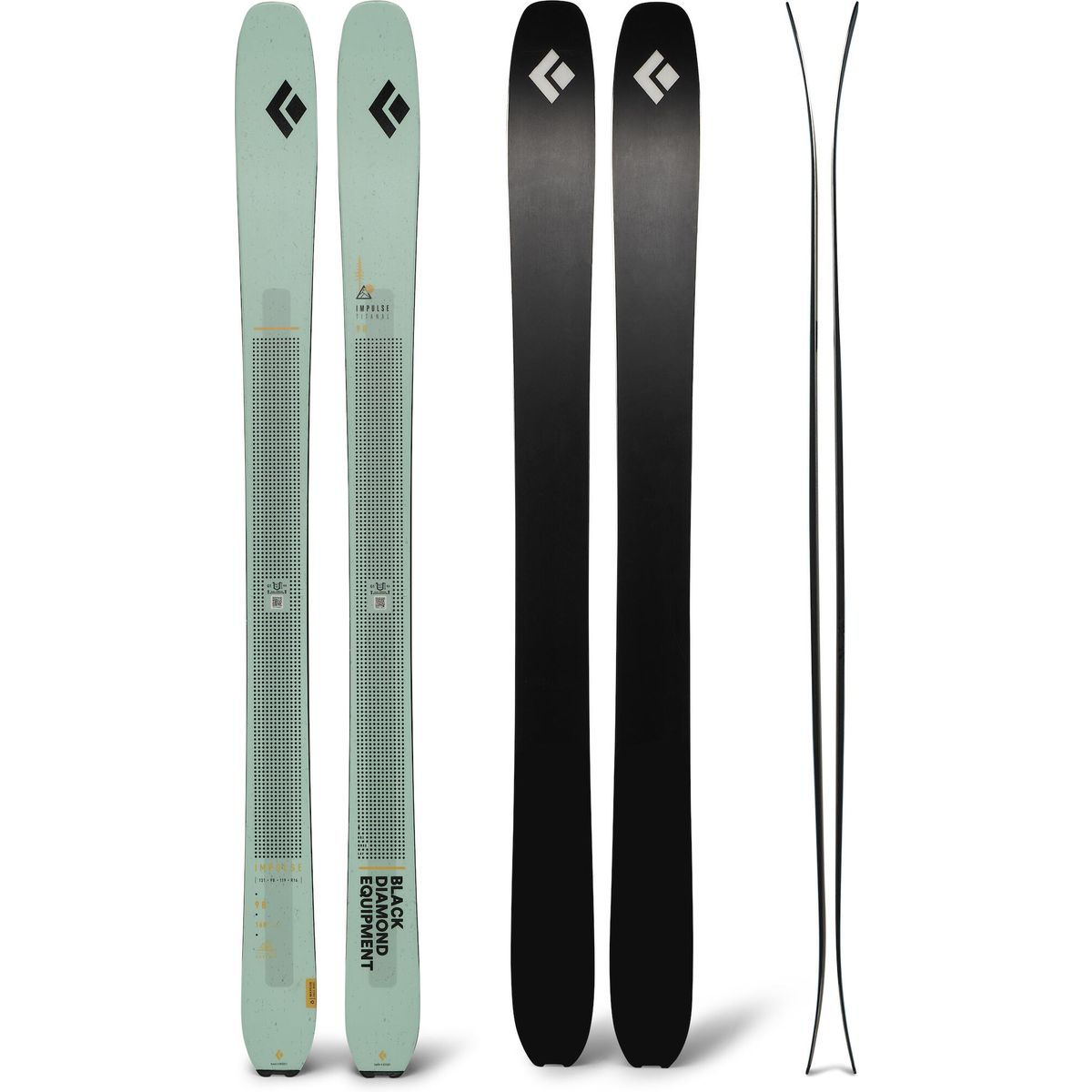 Black Diamond W Impulse TI 98 Skis no color (0000) 161 BD11514100001611