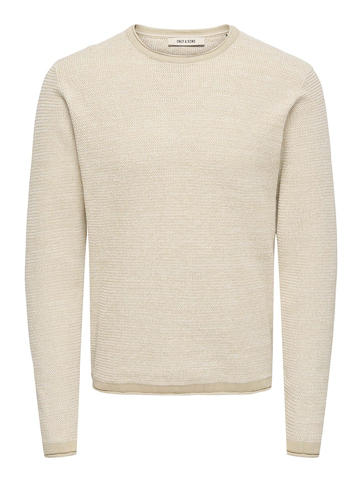 ONLY & SONS Pullover "Eric" in Beige - XXL
