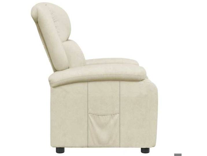 Solde août  Fauteuil inclinable Charge 150kg 70x93x98 cm - Fauteuil Releveur Relax Blanc Similicuir 85645470