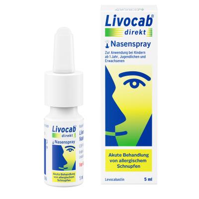 2x Livocab direkt Nasenspray 2x5 ml
