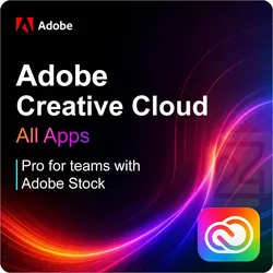 Adobe Creative Cloud Pro for teams with Adobe Stock