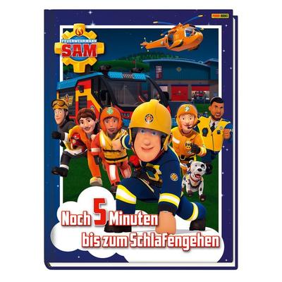 Feuerwehrmann Sam: Noch 5 Minuten bis zum Schlafengehen, Gebundene Ausgabe von Katrin Zuschlag, Panini, 978-3-8332-4517-6