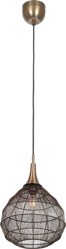 Trio Soraya Ronde hanglamp - Brons/Wit - Ø 42 cm