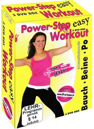 Oliver Potthast - Easy Power - Step Aerobic Fatburner Workout (Bauch, Beine, Po) - 3 DVD Fitness Box - - Preis vom 09.10.2026 07:28:09 h