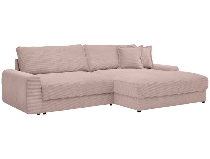 Z2 Ecksofa NAPOLI, Flamingo, Cord