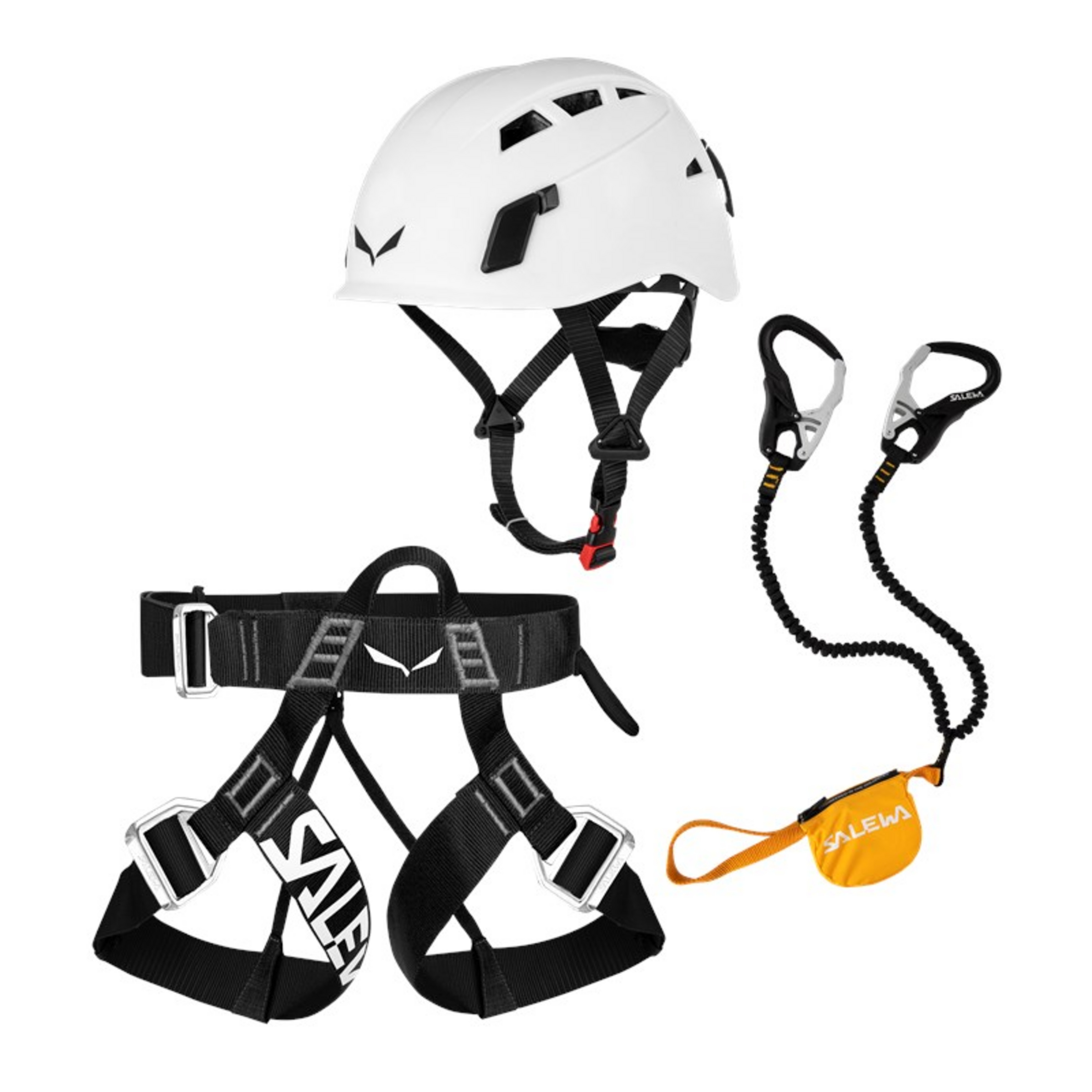 Salewa Ergo Core-Evo-Toxo 3.0 Klettersteigkomplettset Klettersteig-Komplettset schwarz