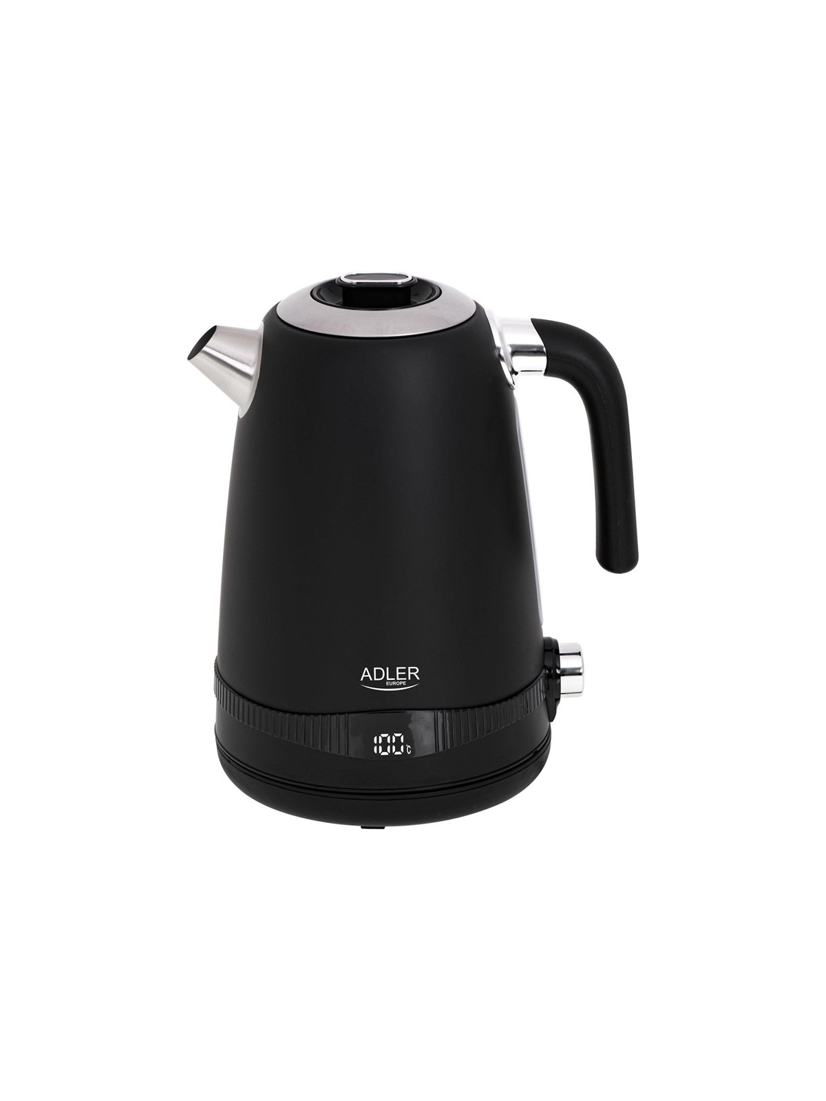 Adler Wasserkocher AD 1295b - kettle - black - Schwarz - 2200 W