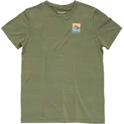 Devold, Herren, Funktionsshirt, Classic "Summit" Tee Man (S), Grün
