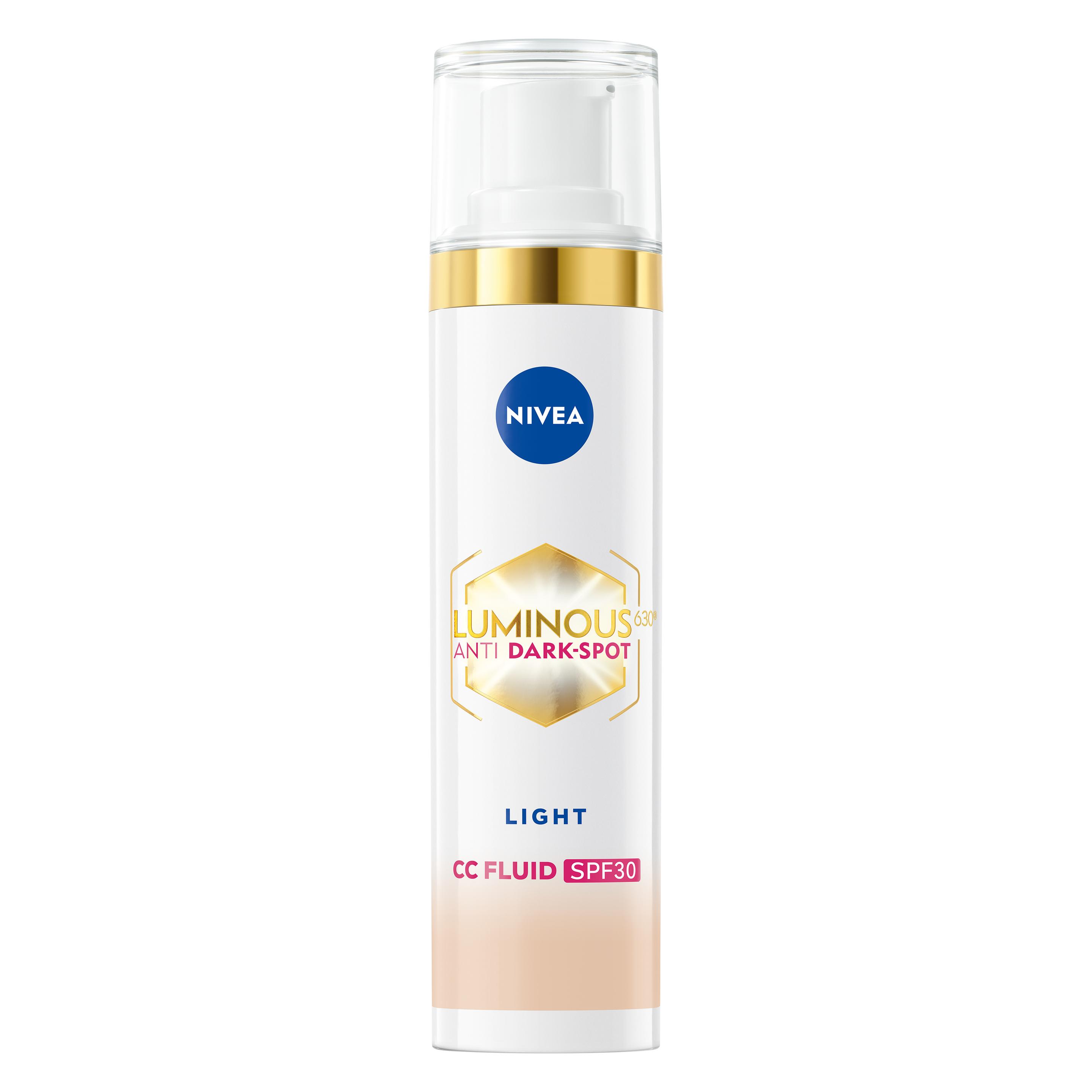 NIVEA Luminous630 CC Fluid SPF30 3-in-1 light (Hell, 40 ml) (4006000145495)