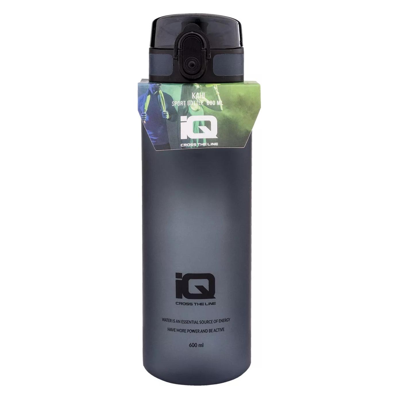 IQ Bidon butelka na wode ze słomką z uchwytem Kahi moonlit 600 ml niebieski (0.60 l) (M000138199)