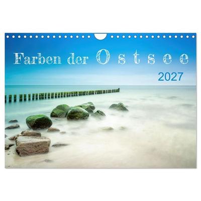 Farben der Ostsee (Wandkalender 2027 DIN A4 quer), CALVENDO Monatskalender