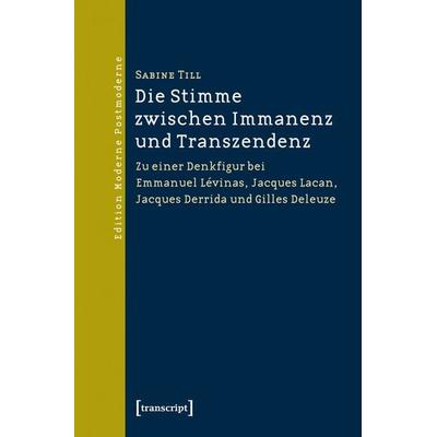 Die Stimme zwischen Immanenz und Transzendenz, Taschenbuch von Sabine Till, Transcript, 978-3-8376-2430-4